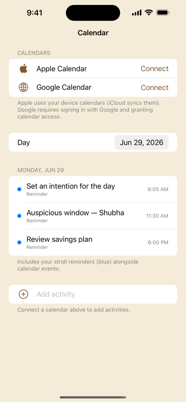 Calendar